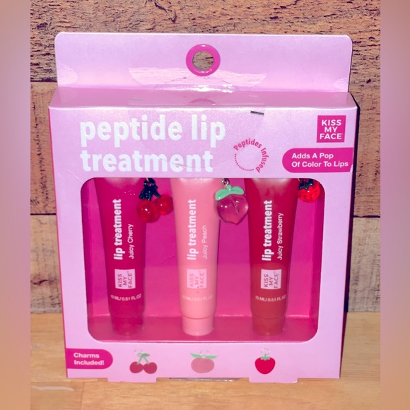 KISS MY FACE Peptide Lip Treatment Set - Picture 1 of 3